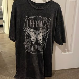 Oversized dreamer somewhere t-shirt